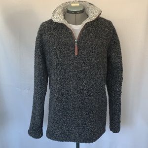 True Grit Original Frosty Tipped Pullover Fits Women's Large Men's Medium READ